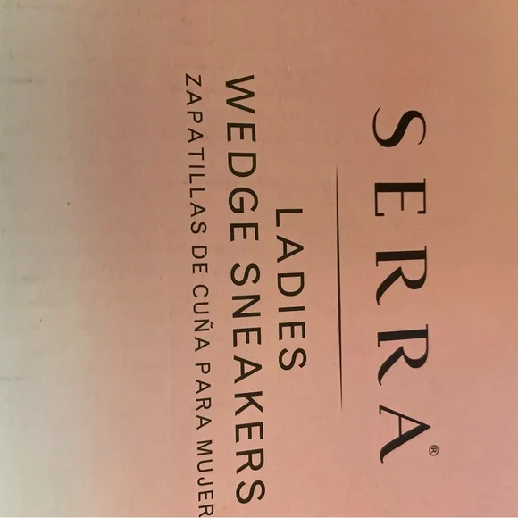 Serra Womens Tan White Color Block Wedge Heel High-Top Sneakers NWT Multiple SZs - Picture 14 of 14